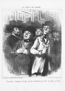 Lovers of classical art more and more convinced that art is lost in France, 1852